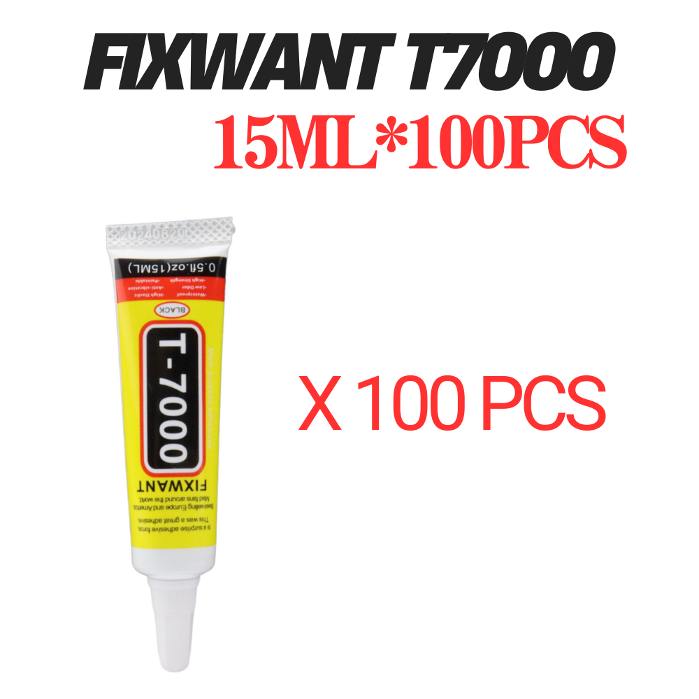 Contact Cement Glue - 100PCS 15ML T-7000 검정색 접촉 전자