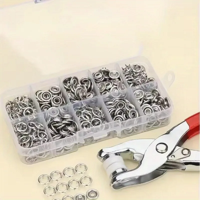 Snap Plier Setter - 1세트 아이렛 세터 펀처 키트 가죽