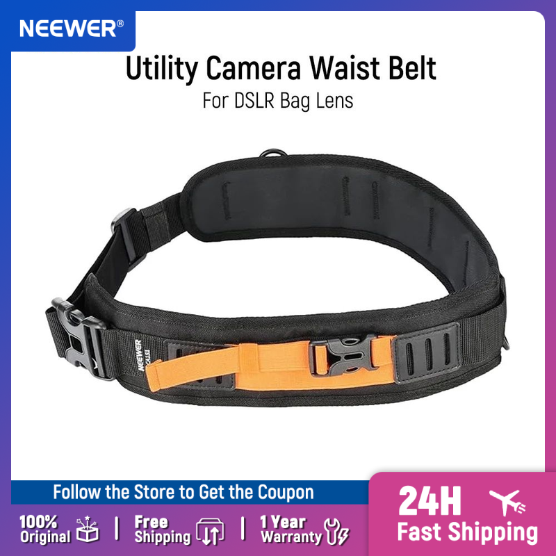 D Ring Strap - NEEWER 다기능 유틸리티 카메라 허리 벨트,