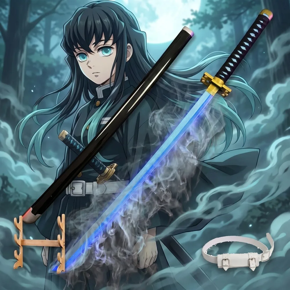 Cosplay Prop Katana - 데몬 슬레이어 104cm 40인치 트리플 스타일