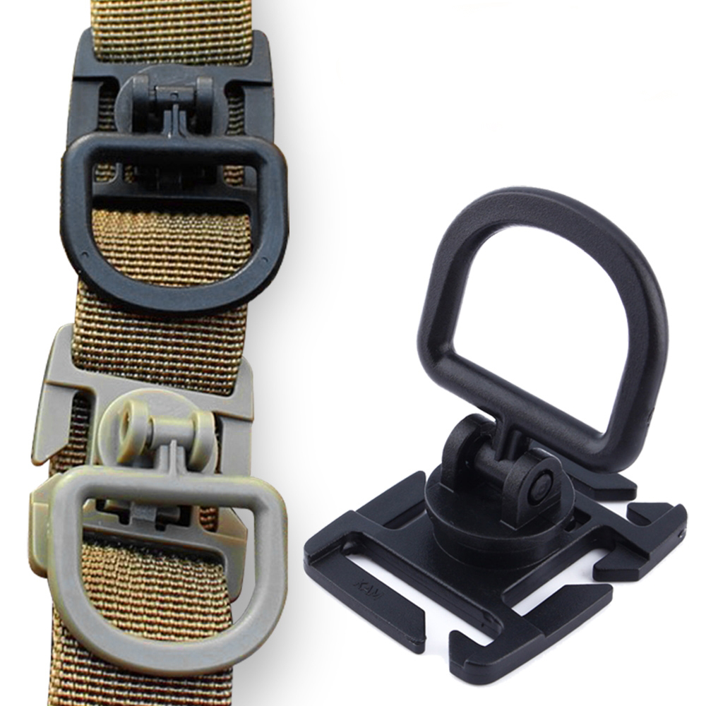 D Ring Strap - 4Pcs 360 회전 D-링 클립 MOLLE