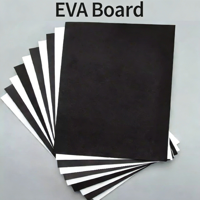 Cosplay Prop Foam Board - 검정색 무접착 EVA 폼보드, 흰색 시트