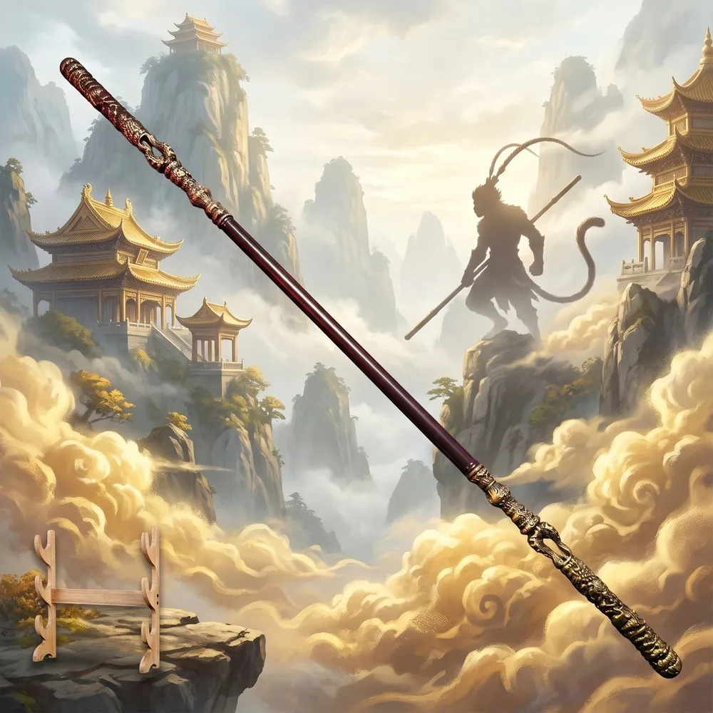 Cosplay Prop Katana - 원숭이 왕 180cm 70인치 길이의 플라스틱