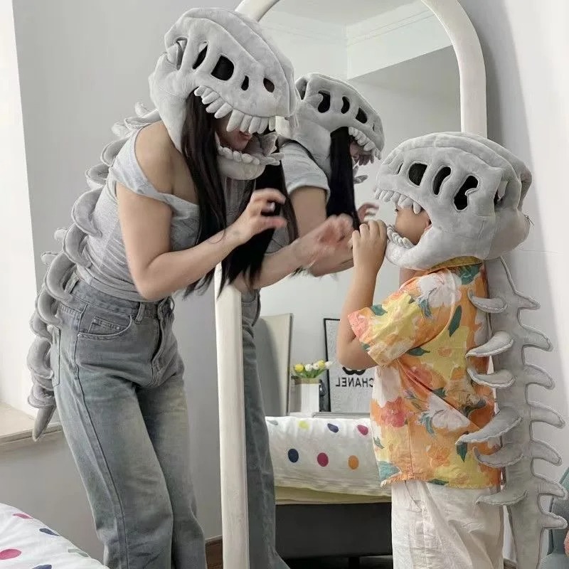창의적인 생선뼈 모양의 플러시 코스프레 의상 할로윈 장 - Fishbones Cosplay Prop 리뷰 및 가격
