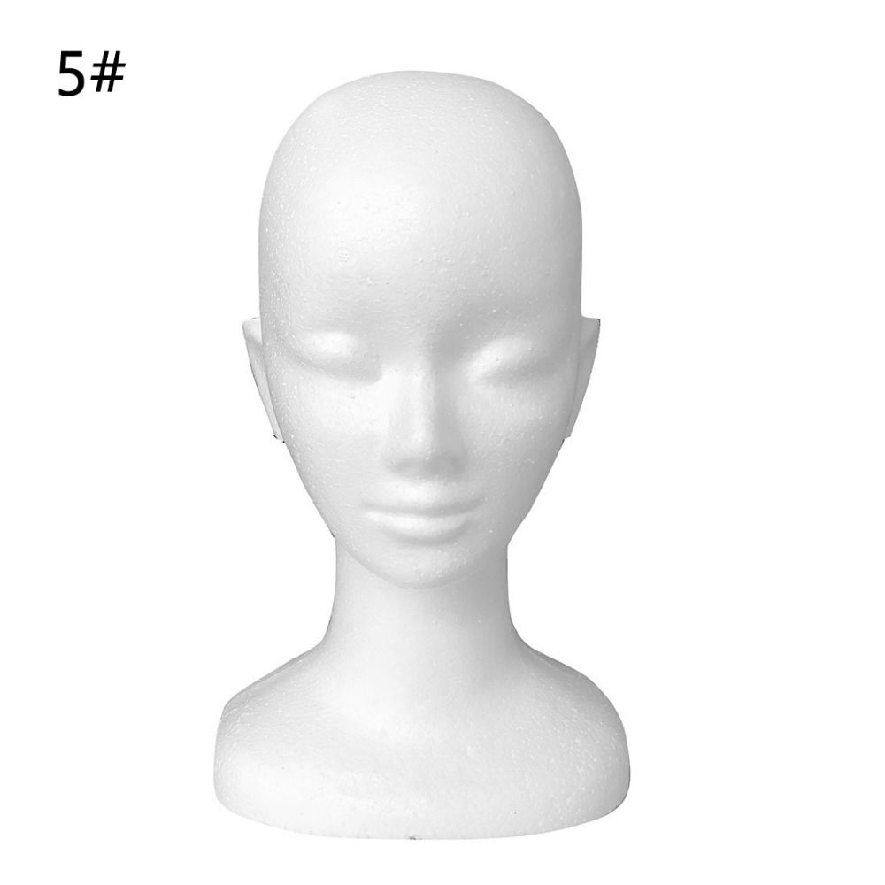 안경 진열대 여성 헤드 모델 더미 폼 가발 헤드 폼 마 - Cosplay Prop Foam 리뷰 및 가격