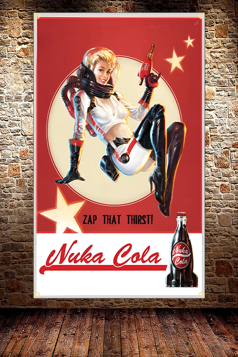 FLAGDOM 90X150CM 3X5Ft 게임 포스터  - Fallout Cosplay Prop 리뷰 및 가격