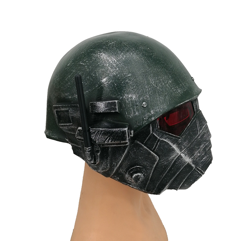 폴아웃 뉴 베가스 마스크 풀 헤드 헬멧 마스크 라텍스  - Fallout Cosplay Prop 리뷰 및 가격