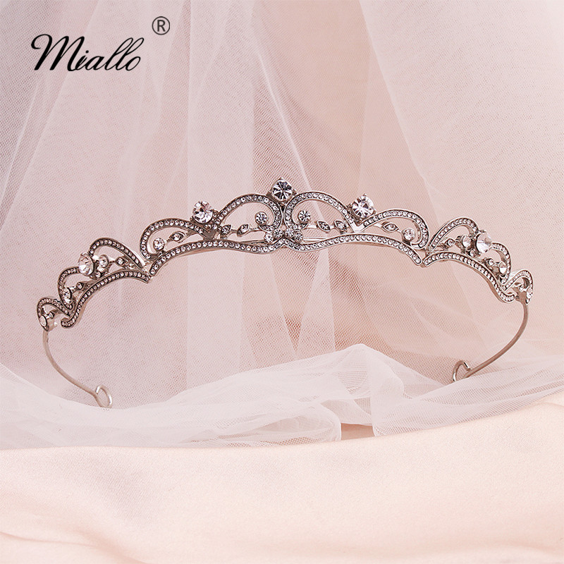 Mialas-최신 바로크 웨딩 왕관과 크라운, 신부 헤 - Aerith Cosplay Prop 리뷰 및 가격