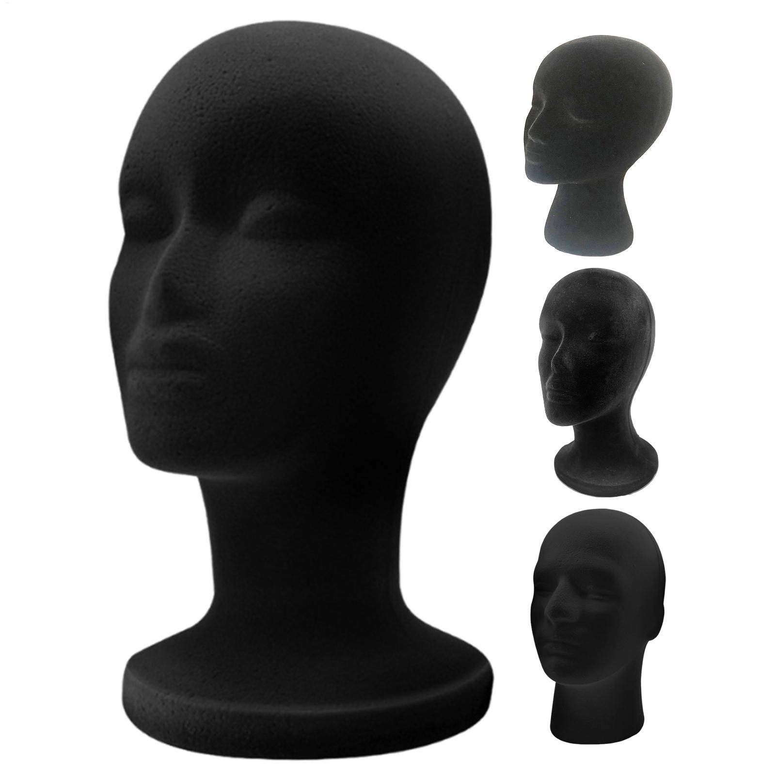 내구성 있는 마네킹 헤드 폼 블랙 벨벳 마네킹 헤드 가 - Cosplay Prop Foam 리뷰 및 가격