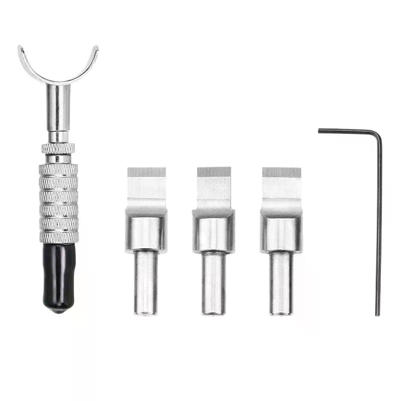 가죽 조각 칼 회전식 미끄럼 방지 손잡이와 3개의 교체 - Craft Knife Set 리뷰 및 가격
