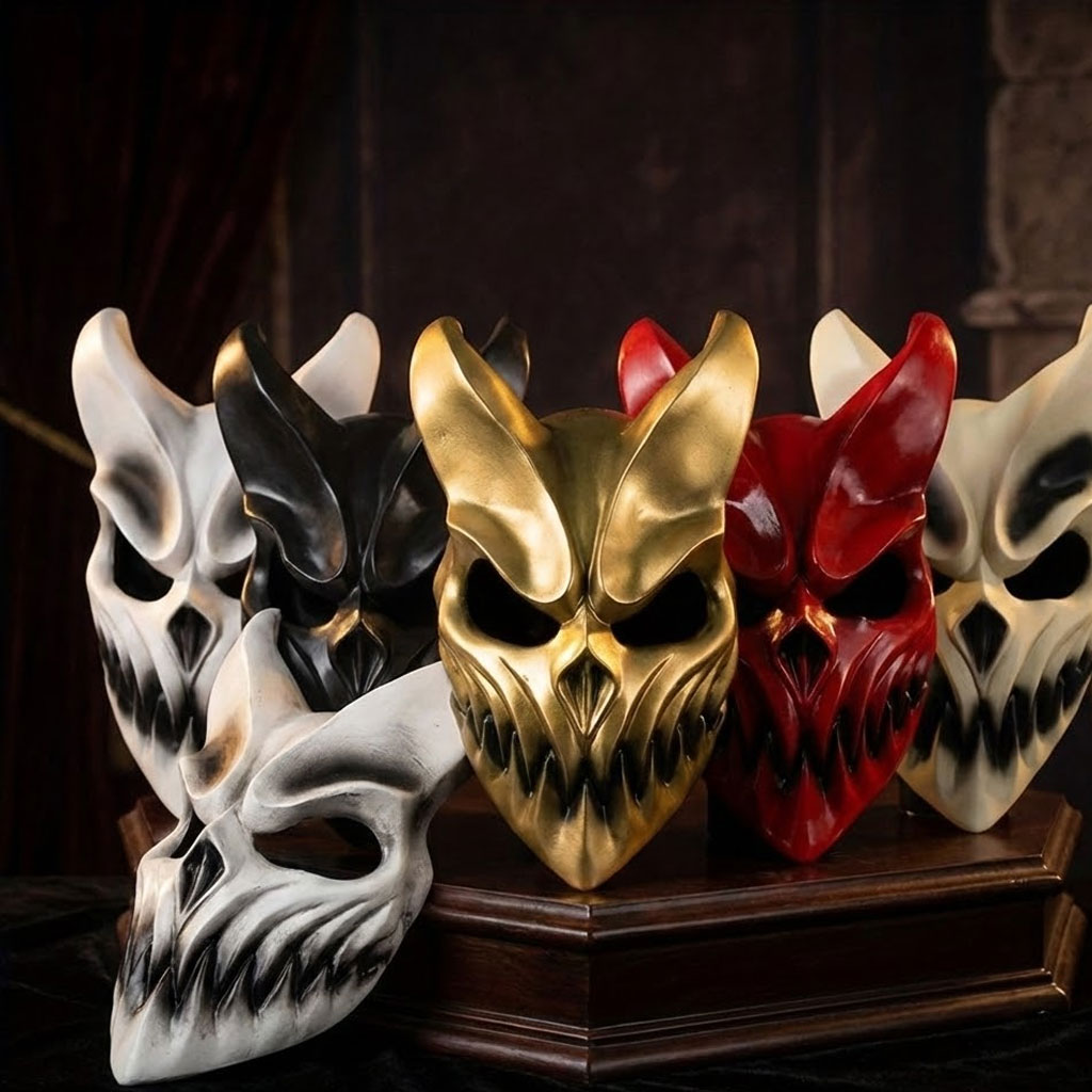 움직이는 입이 있는 PVC 마스크 러시아 데스코어 밴드 - Cosplay Prop Foam 리뷰 및 가격