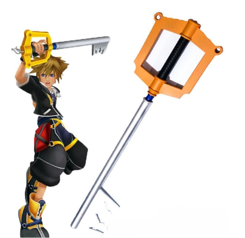 1:1 코스프레 킹덤 하츠 골드 키: 소라 키 키블레이 - Keyblade Cosplay Prop 리뷰 및 가격