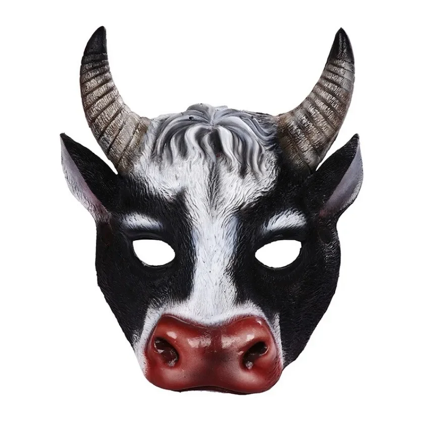 PU 폼 3D 현실적인 동물 암소 머리 마스크 카니발  - Cosplay Prop Foam 리뷰 및 가격