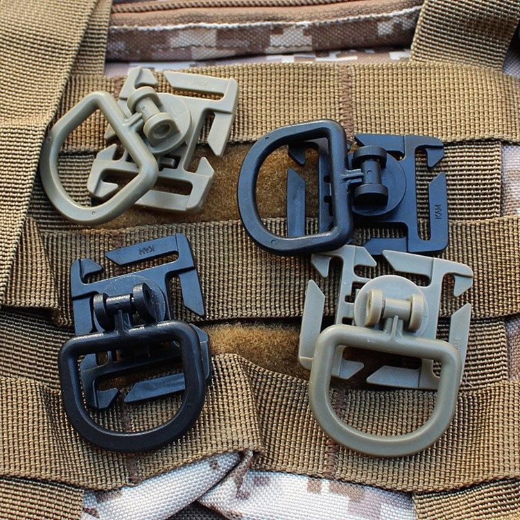4Pcs 360 회전 D-링 클립 MOLLE 웨빙 부착 - D Ring Strap 리뷰 및 가격