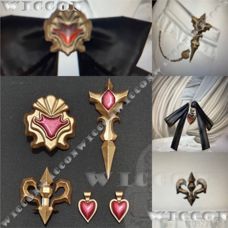 클래식 메이드 유니폼 액세서리 세트 게임 FF xiv  - Cosplay Prop 3D Print 리뷰 및 가격