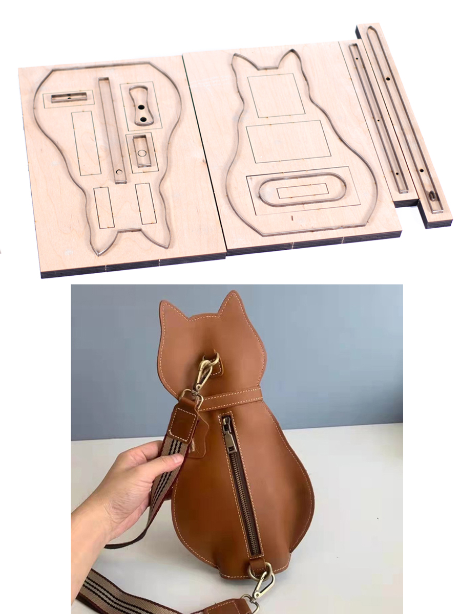DIY 가죽 공예 귀여운 고양이 가슴 가방 다이 커팅  - Craft Knife Set 리뷰 및 가격
