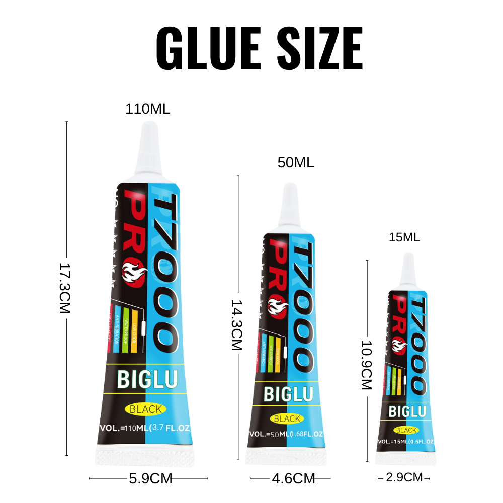 BIGLU T7000 PRO 접착제 검정색 접촉 범용  - Contact Cement Glue 리뷰 및 가격
