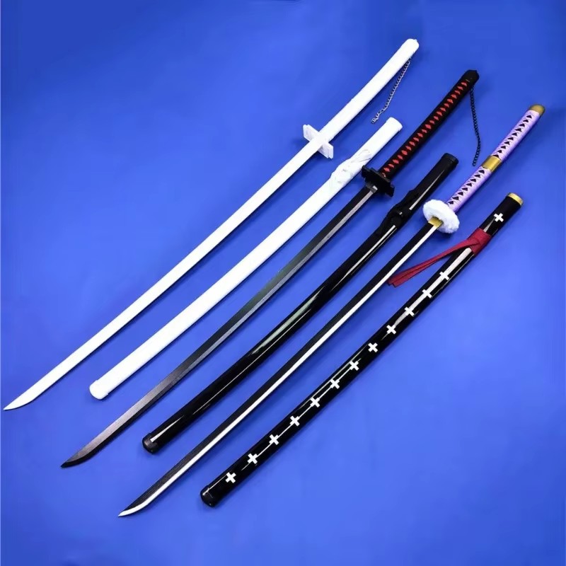 55인치 쿠로사키 이치고 카타나 검 애니메이션 블리치  - Cosplay Prop Katana 리뷰 및 가격