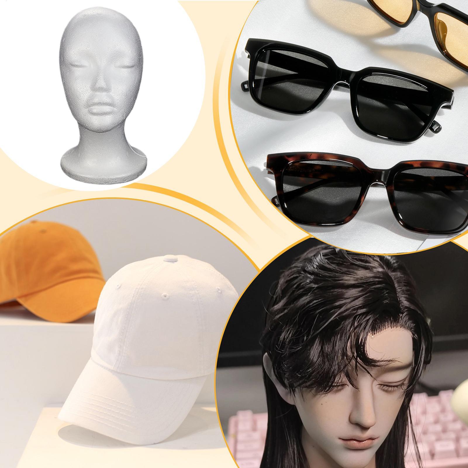 폼 가발 헤드 모델 마네킹 마네킹 헤드 가발 안경 모자 - Cosplay Prop Foam 리뷰 및 가격
