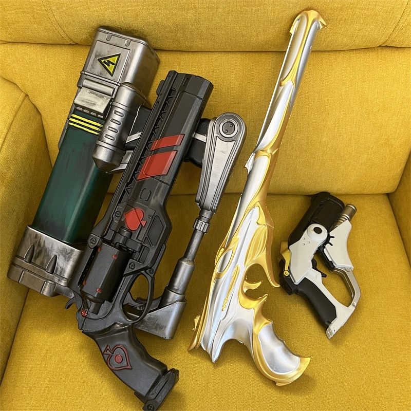코스프레 골든 건 레이저 라이플 리볼버 소품 무기 모델 - Fallout Cosplay Prop 리뷰 및 가격